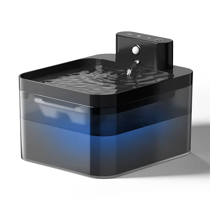 PawStream Cordless Cat Water Fountain | Rechargeable Sensor Dispenser