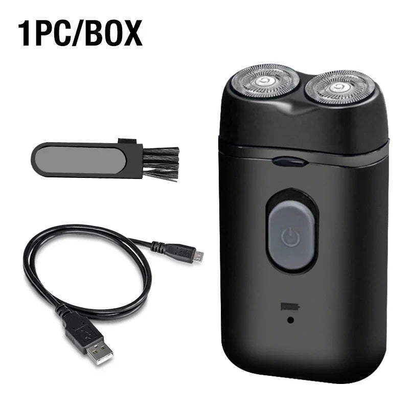 SwiftShave Pro - USB Rechargeable Dual Head Electric Razor for Men