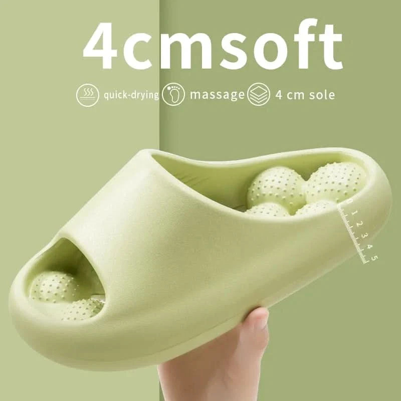 CloudStep – Airy Indoor Slippers with Massage Support