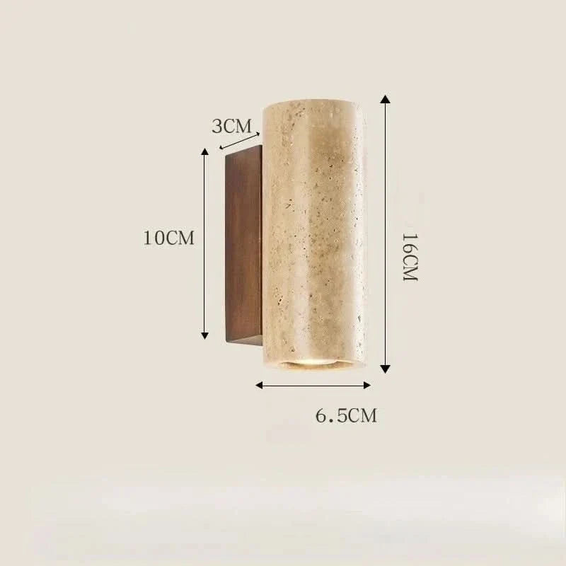 Elegant Natural Stone Wall Light for Cozy Spaces