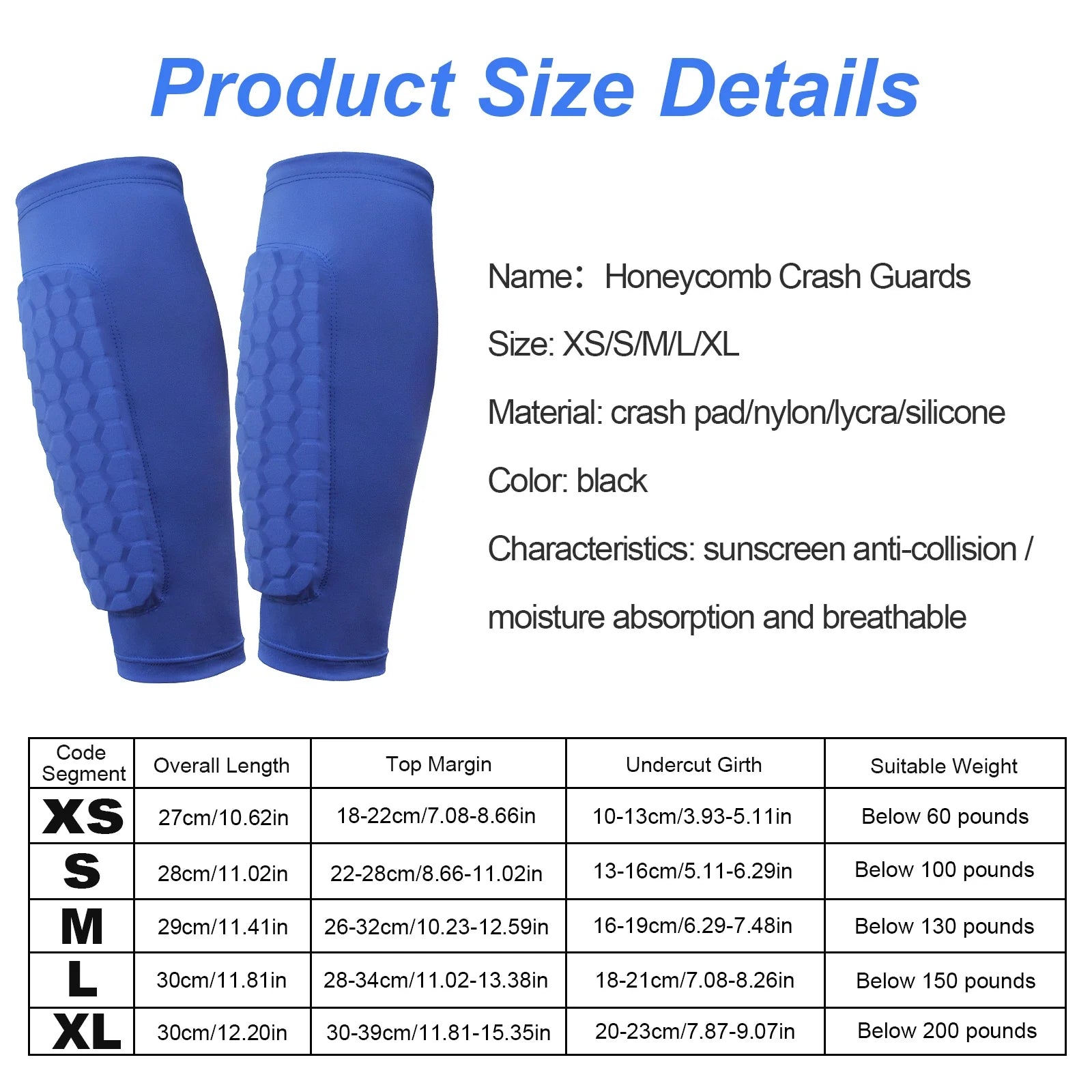 UltraShield Lightweight Soccer Shin Guards with AirFlow Padding