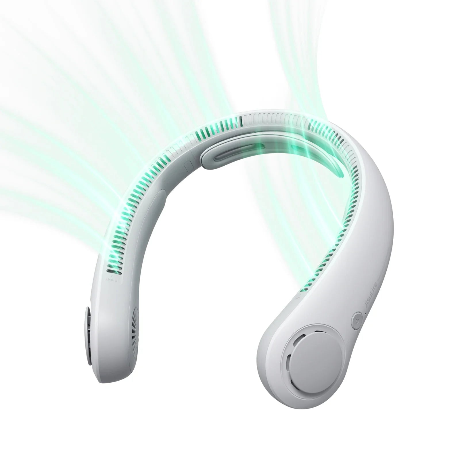 BreezeBuddy Rechargeable Neck Fan | Hands-Free Cooling Solution with 5000mAh Battery and 5 Speed Options