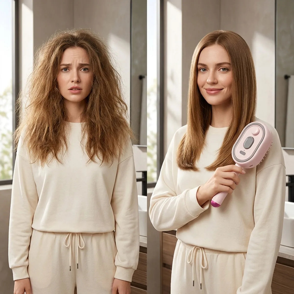 FlexiGroom Detangling Hair Comb – Lightweight & Versatile Styling Tool