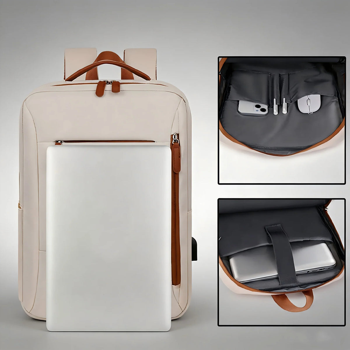 Versatile 20-35L Everyday Backpack for Work and Travel