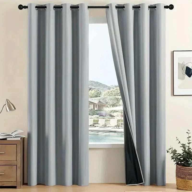 EclipseShield - Premium 100% Blackout Curtains for Ultimate Comfort