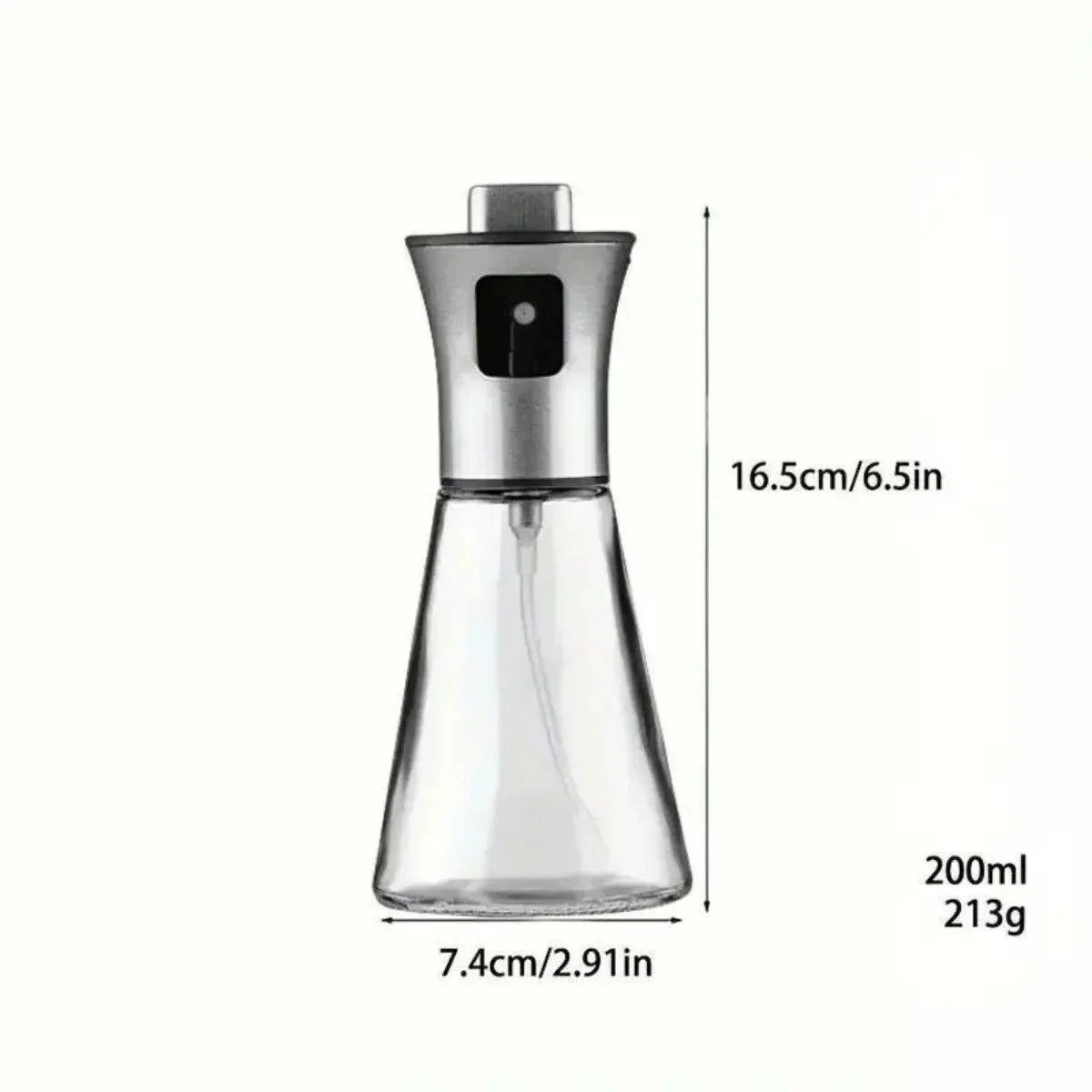 EcoMist Stainless Steel Oil Sprayer – Versatile Refillable Dispenser for Cooking