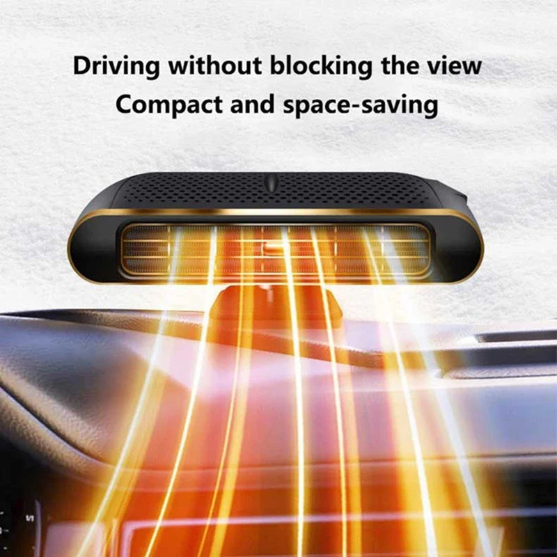SmartDrive 12V Dual-Function Car Heater & Airflow System
