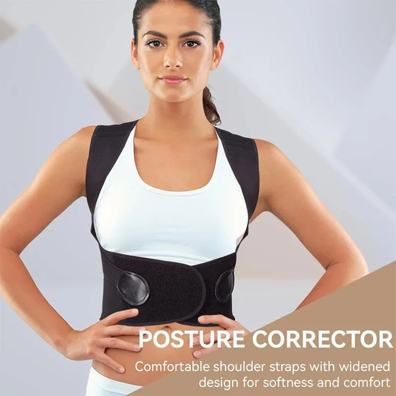 PostureBuddy Women's Back Support Brace – Comfortable & Adjustable