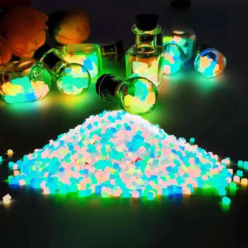 Luminara – Radiant Decorative Sand for Gardens and Aquariums