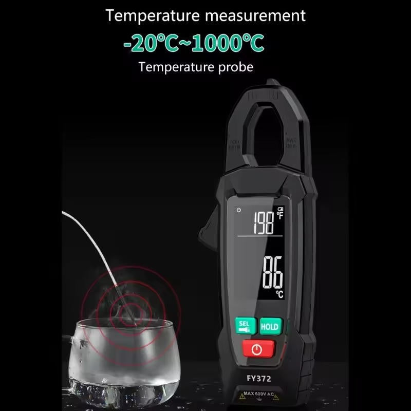 Smart Clamp Meter for AC and DC Voltage Measurement