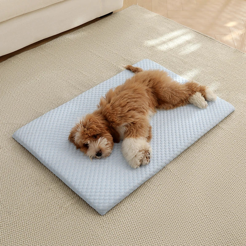 ChillPaws Cooling Pad – Breathable Non-Slip Dog Bed for Warm Days