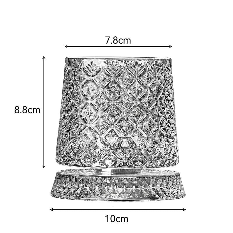 SpindleWave – Elegant Spinning Whisky Glass for Stylish Sips