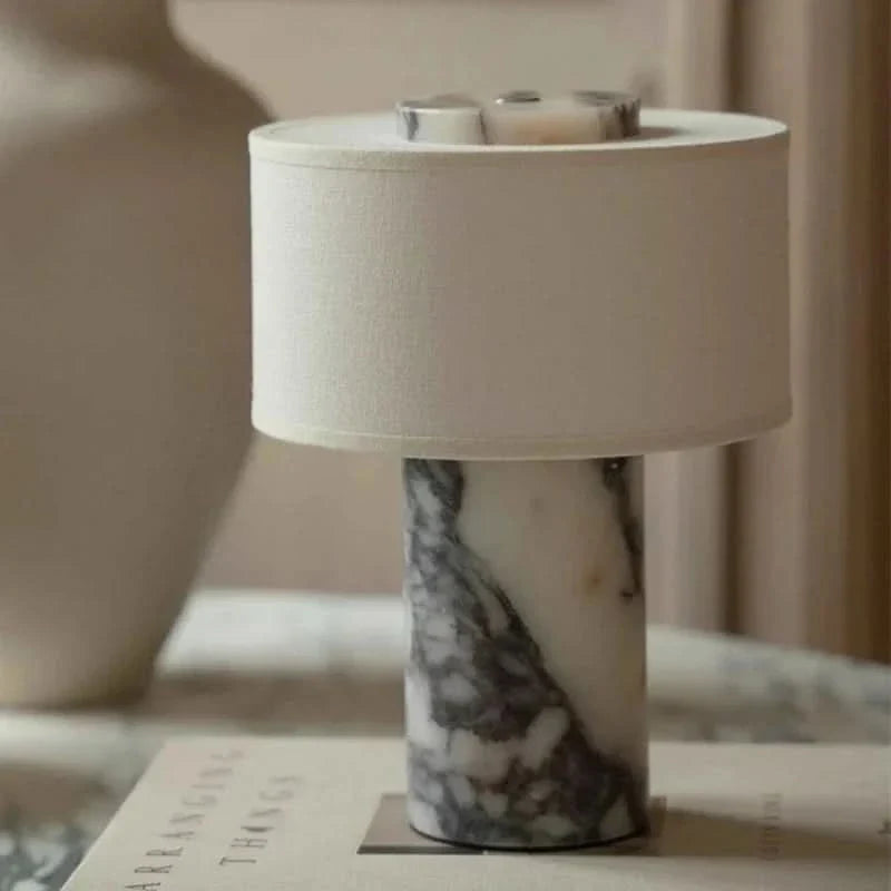 Elegant Marble Touch-Controlled Dimmable Desk Light