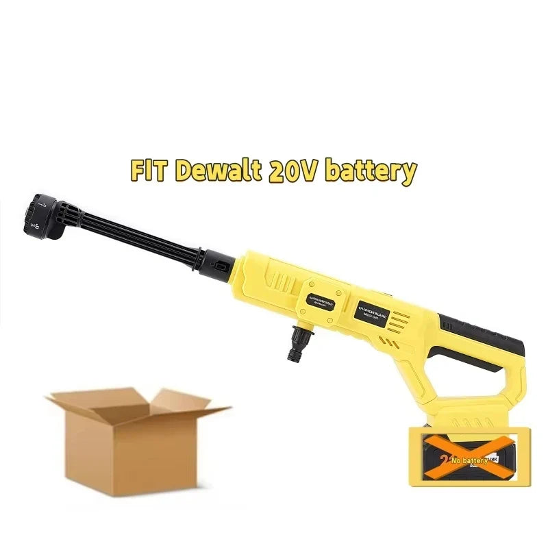 AquaJet Cordless Pressure Cleaner – Versatile Battery-Powered Wash Gun