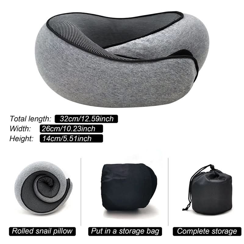 ComfortFlex – Adjustable Memory Foam Travel Neck Cushion