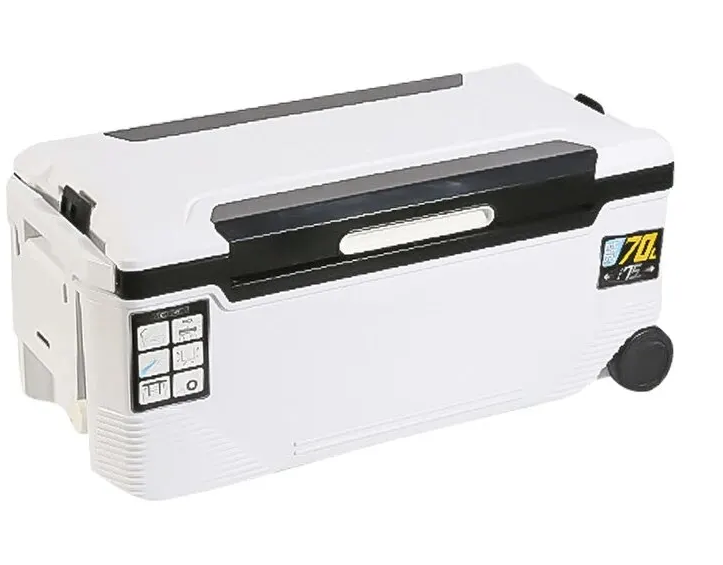 Cooler Box for Fishing with Air Vents and Extended Cold Retention
