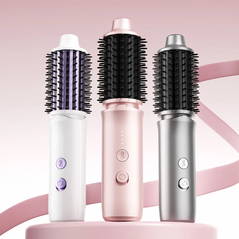 FlexiStyle 2-in-1 Cordless Hair Curler & Straightener