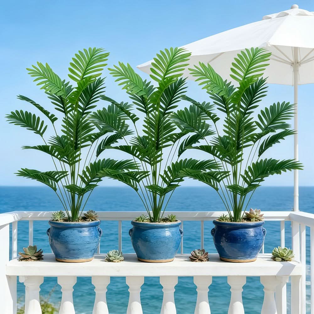 LushGreen - Artificial Tropical Palm Leaves for Home Decor