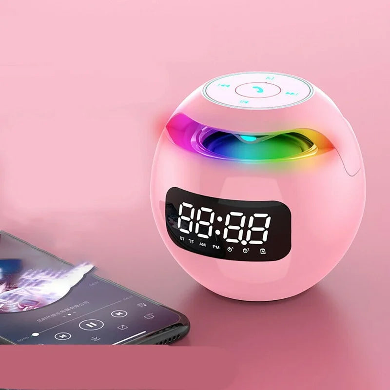 Speaker Clock with Alarm Functionality – GlowBeep Design