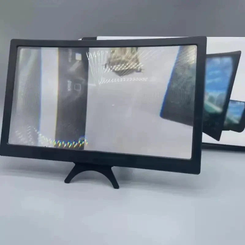Spectra 12-Inch Curved Smartphone Screen Enhancer – Foldable Viewing Solution for Movies and Videos