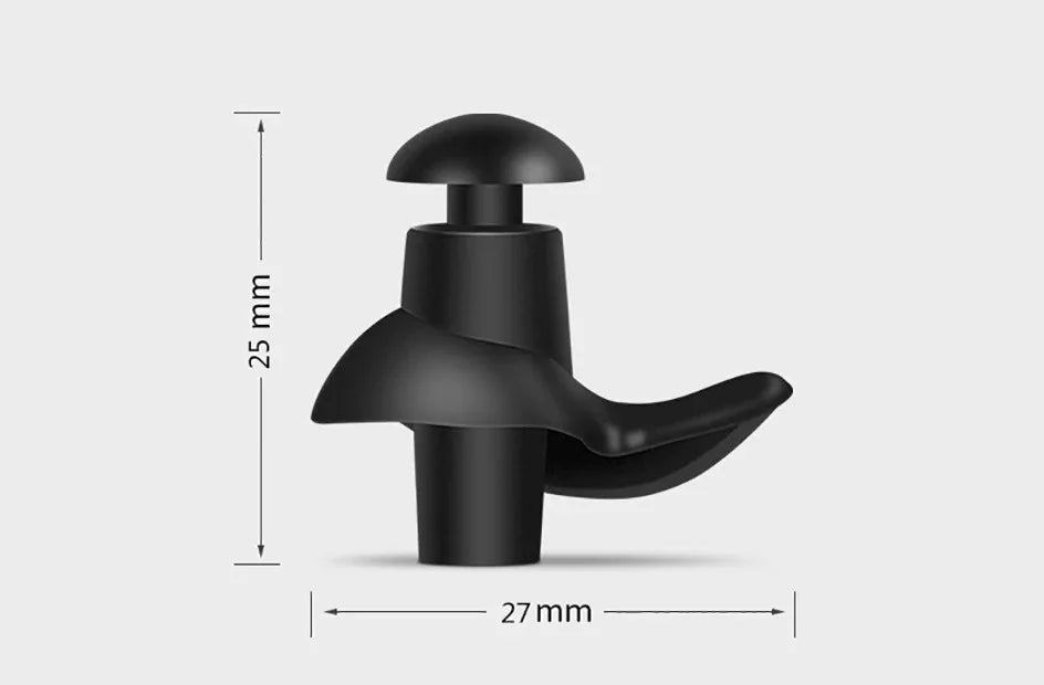 AquaGuard Silicone Ear Protectors – Reusable Waterproof Earplugs