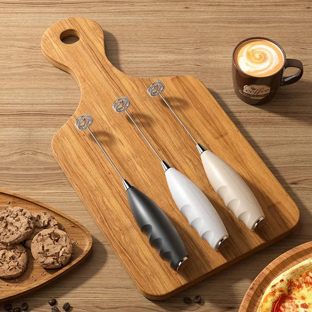 BrewMaster Cordless Milk Frother | Rechargeable Foam Maker for Lattes, Cappuccinos, and More