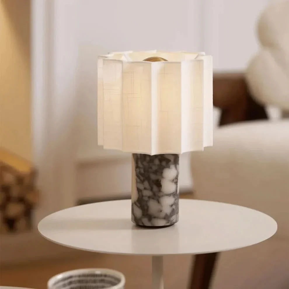 Elegant Marble Touch-Controlled Dimmable Desk Light