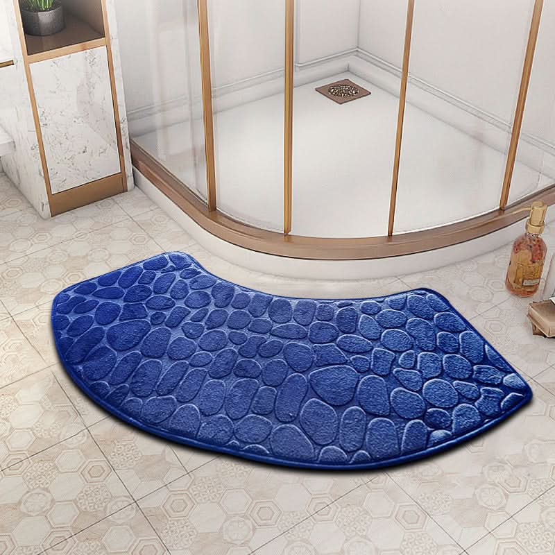 Luxurious 3D Textured Bath Mat with Quick-Dry Technology
