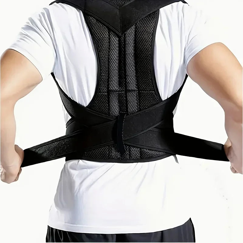 StealthFit Adjustable Back Support Brace for All-Day Comfort