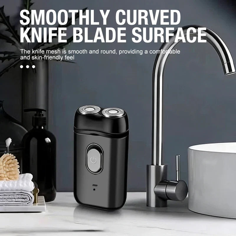 SwiftShave Pro - USB Rechargeable Dual Head Electric Razor for Men