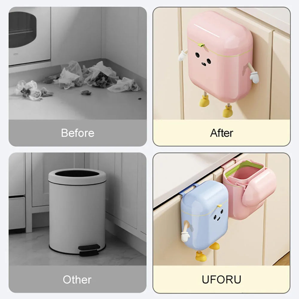 EcoSmart Food Waste Collector with Lid & Space-Saving Mount