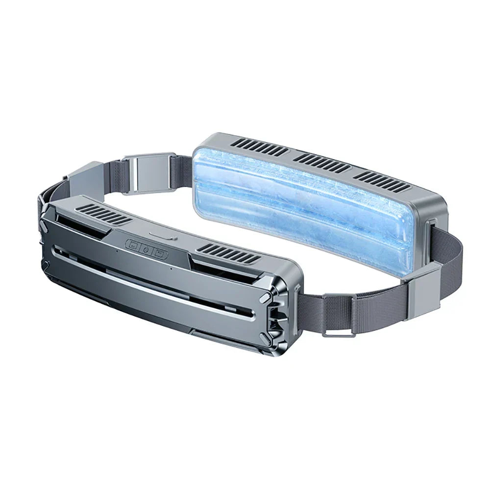 Rechargeable USB Neck and Waist Fan - Portable Design