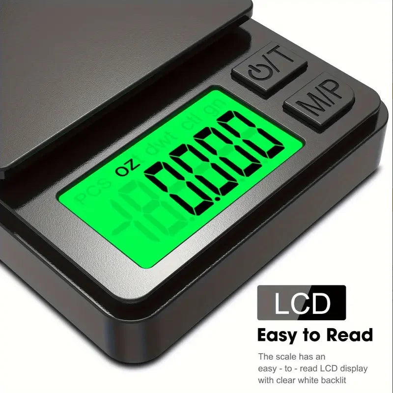 Pocket Precision Scale 1000g x 0.1g | Compact Digital Weighing Tool
