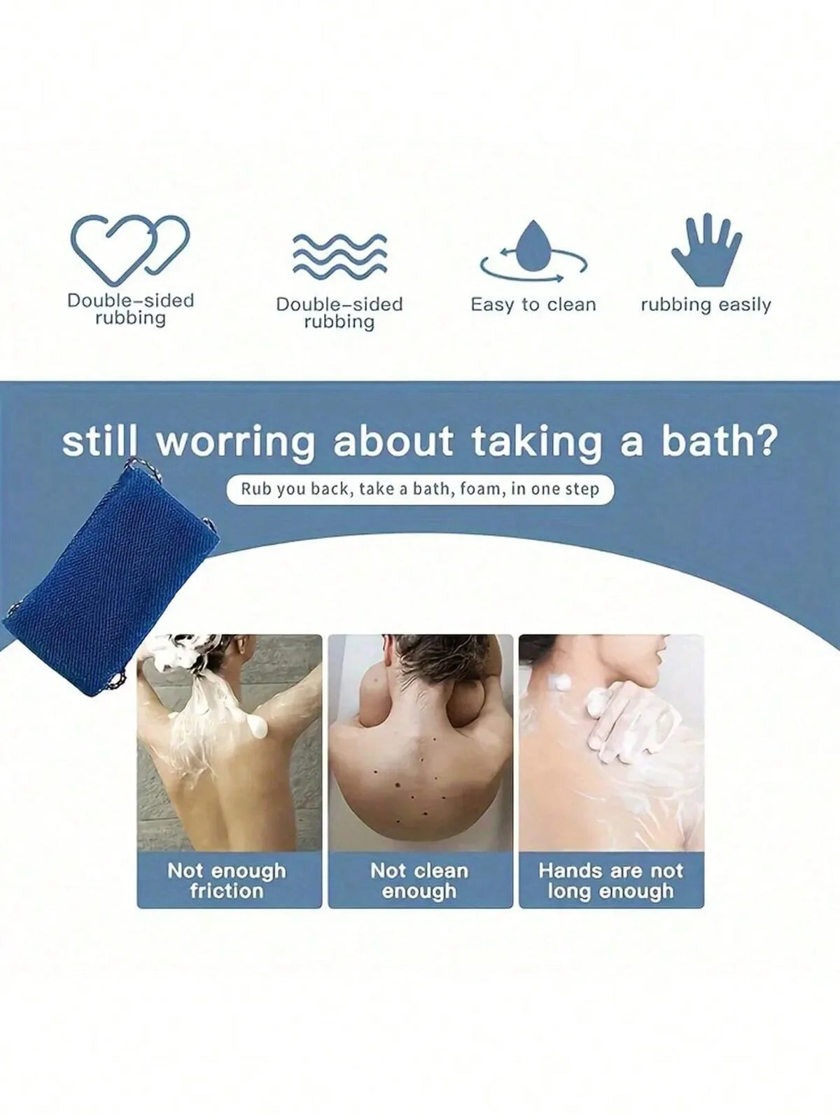 Revitalizing Mesh Body Scrubber – Deep Clean & Exfoliate for Soft Skin