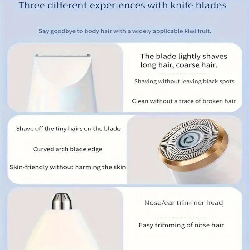 Effortless Elegance: Cordless Women's Hair Removal Shaver