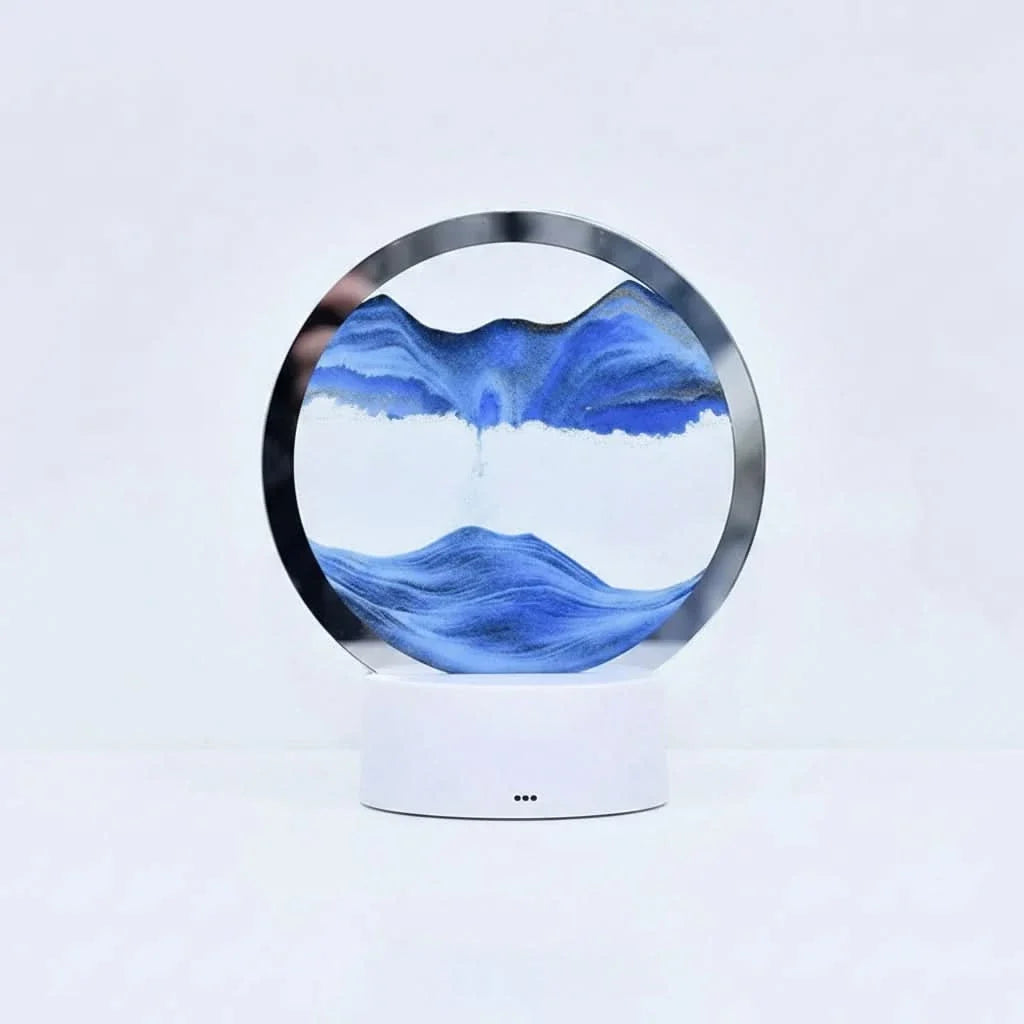 Sandsation – 3D Hourglass Light with Fluid Sand Movement