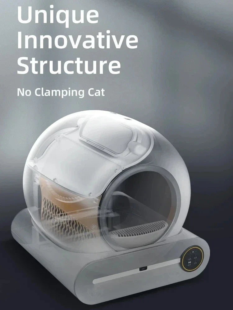 SmartClean 65L Automated Cat Litter Box with Odor Control