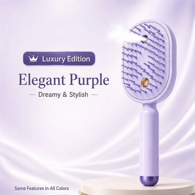 SleekWave Cordless Heated Hair Styling Brush – Rapid Heat & Safety Design