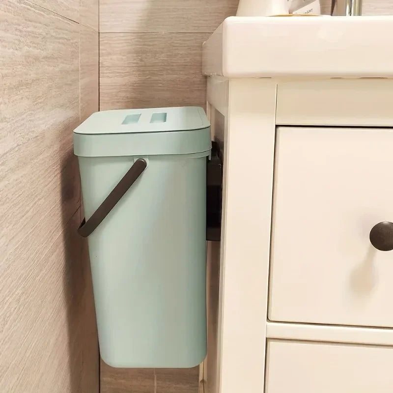 Sealed Trash Bin 3/5L - Silent Close Design (Buy 1 Get 1 Free)