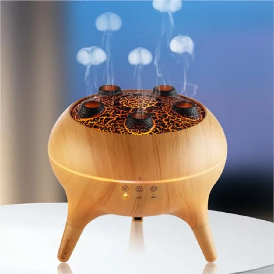 AquaMist 250ML Jellyfish-Inspired Aromatherapy Diffuser