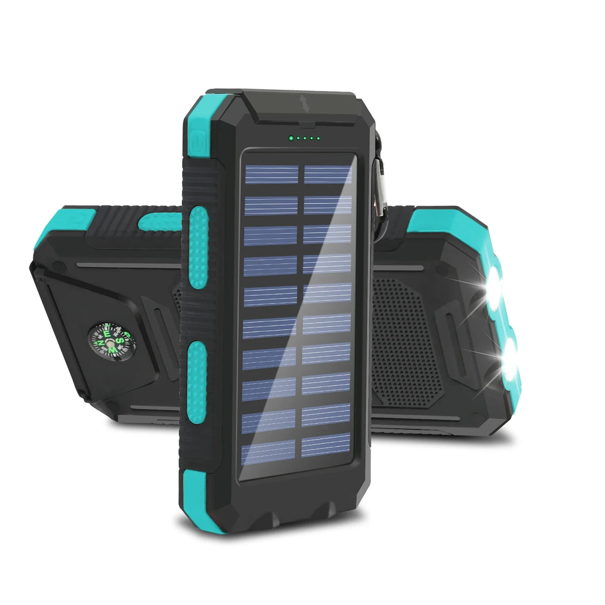 EcoCharge 20000mAh Solar Portable Power Bank with Fast Charge