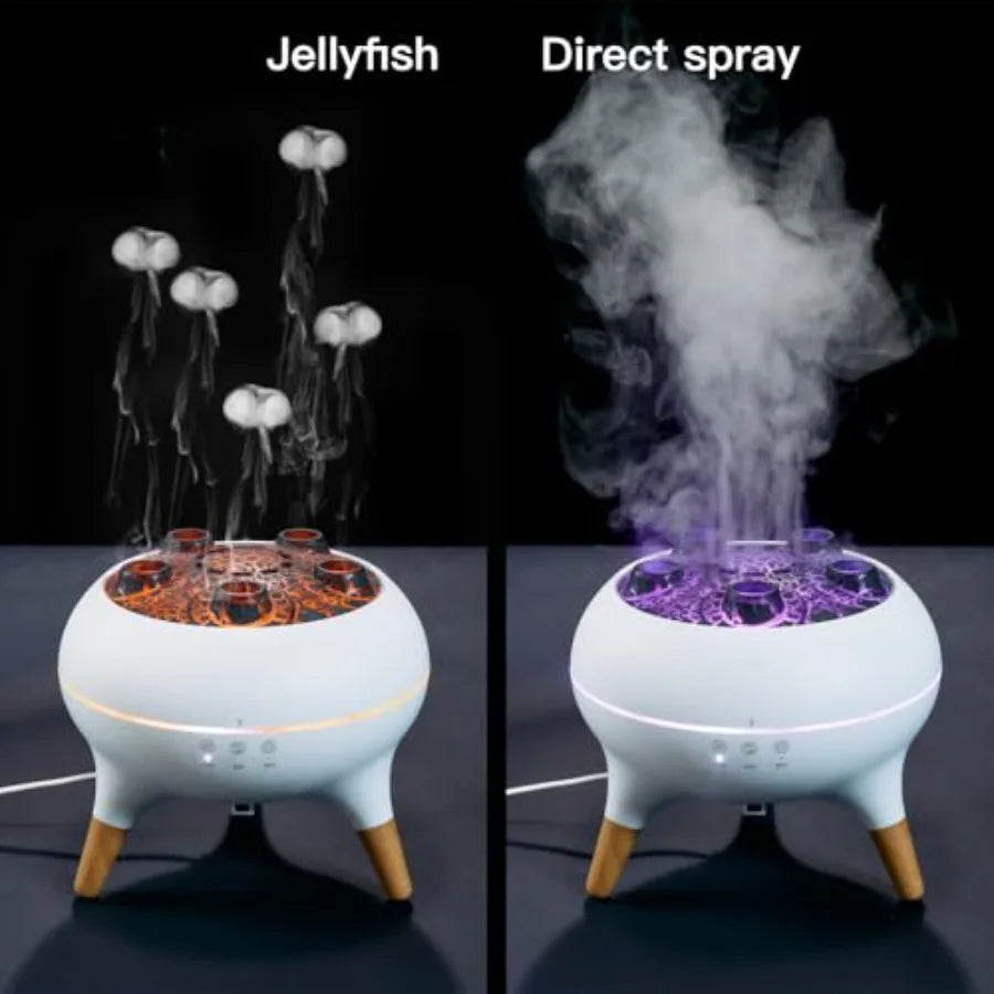 AquaMist 250ML Jellyfish-Inspired Aromatherapy Diffuser