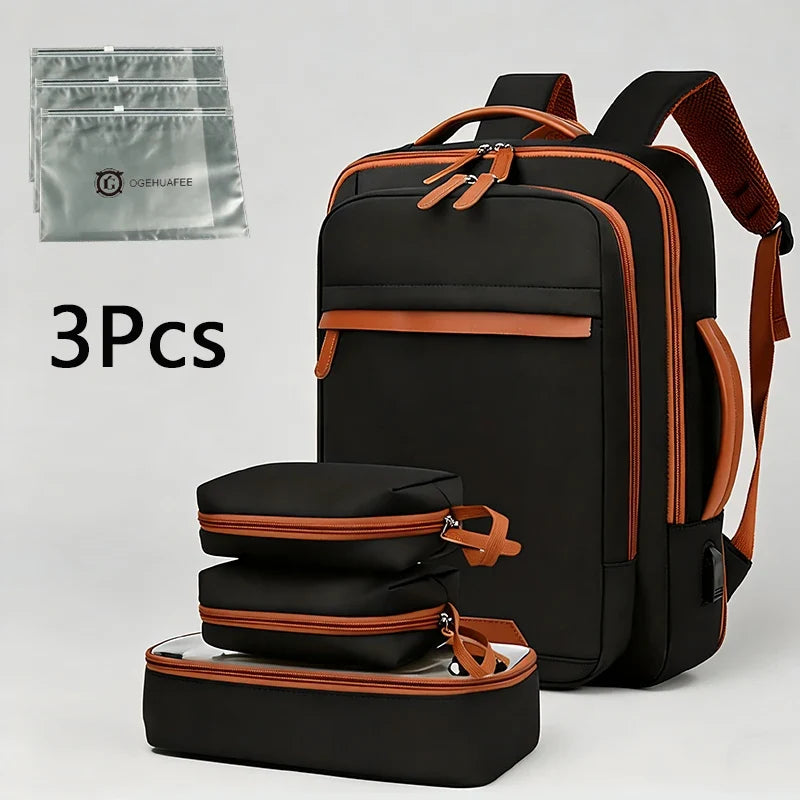 Versatile Expandable Travel Backpack – 20-35L Lightweight Design