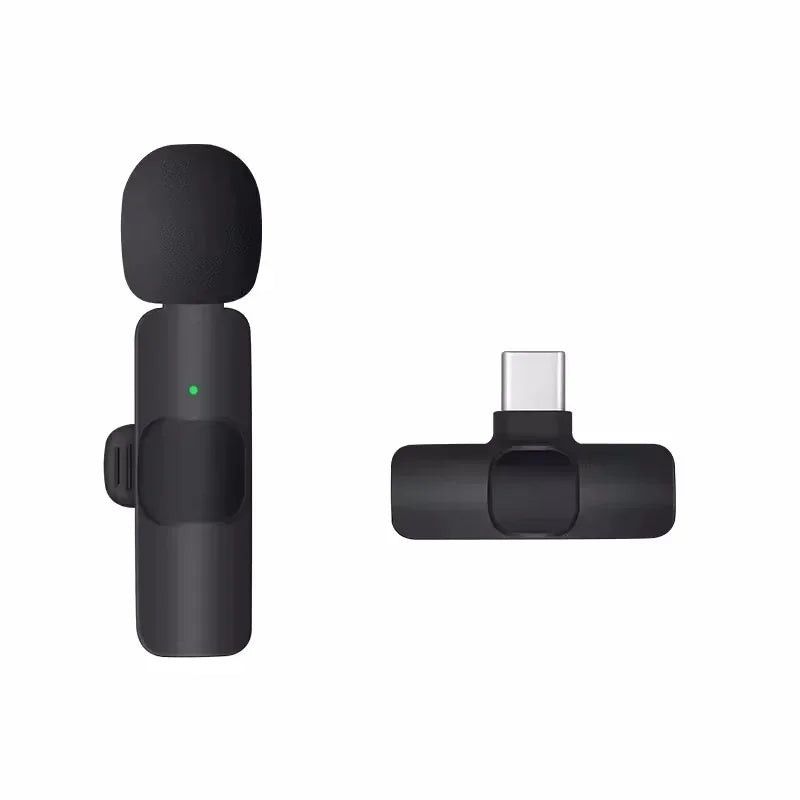 Compact Wireless Lavalier Mic for USB-C Smartphones – Ideal for Vlogging and Streaming