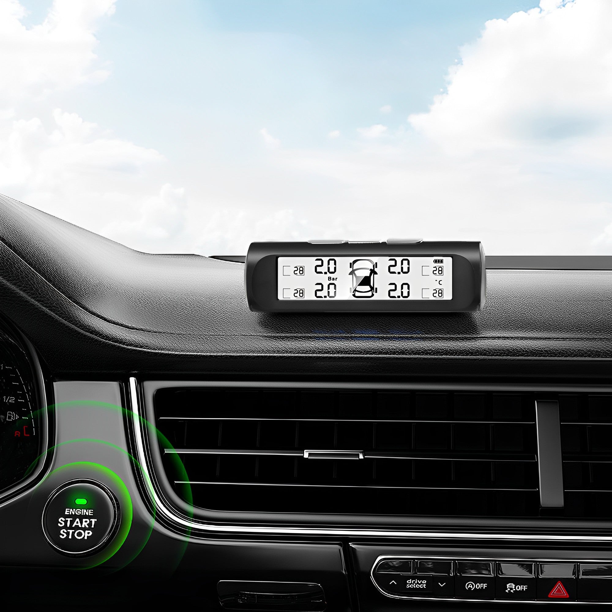 Real-Time Tire Pressure & Temperature Monitoring System