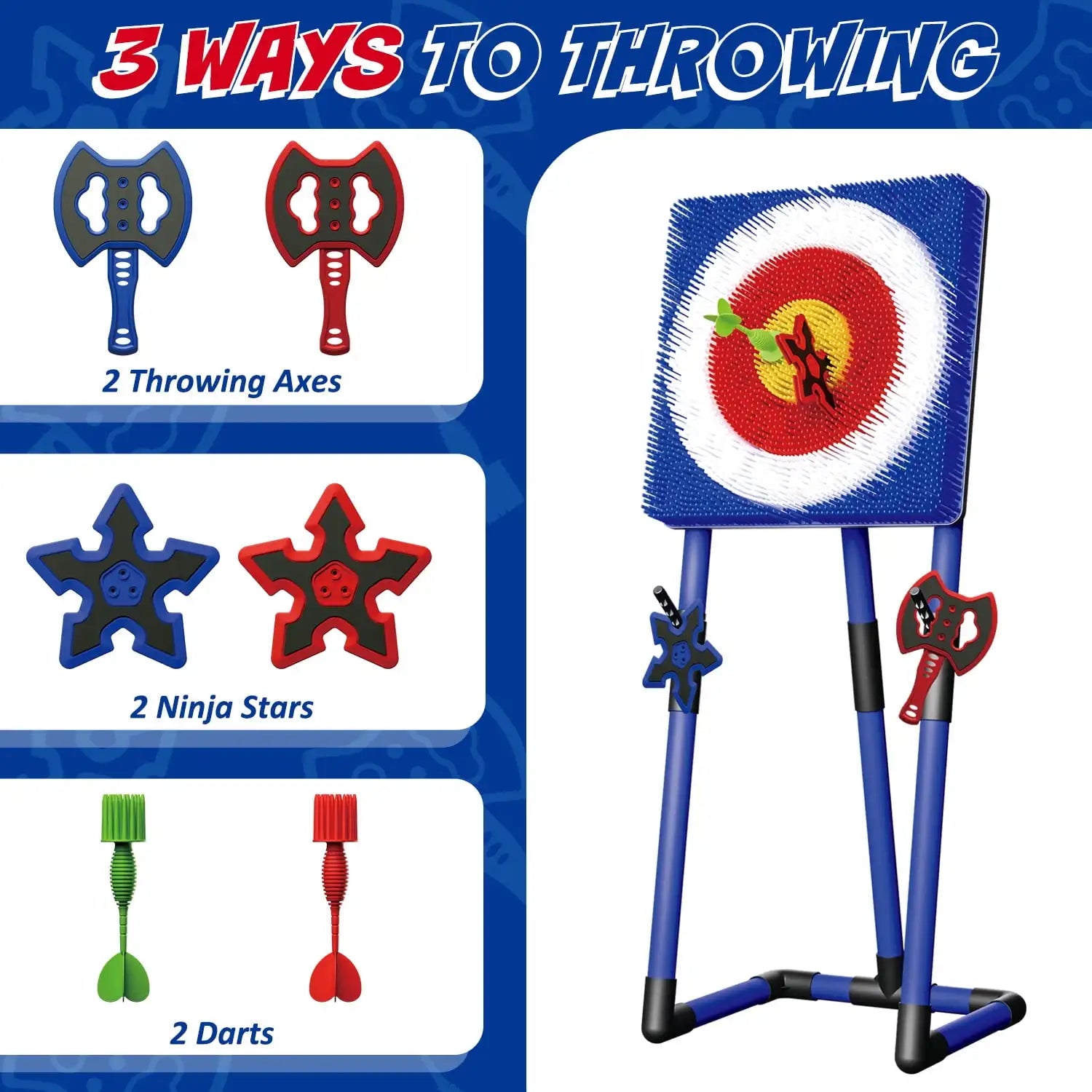 Urban Axes Target Game Set – Versatile Indoor & Outdoor Fun