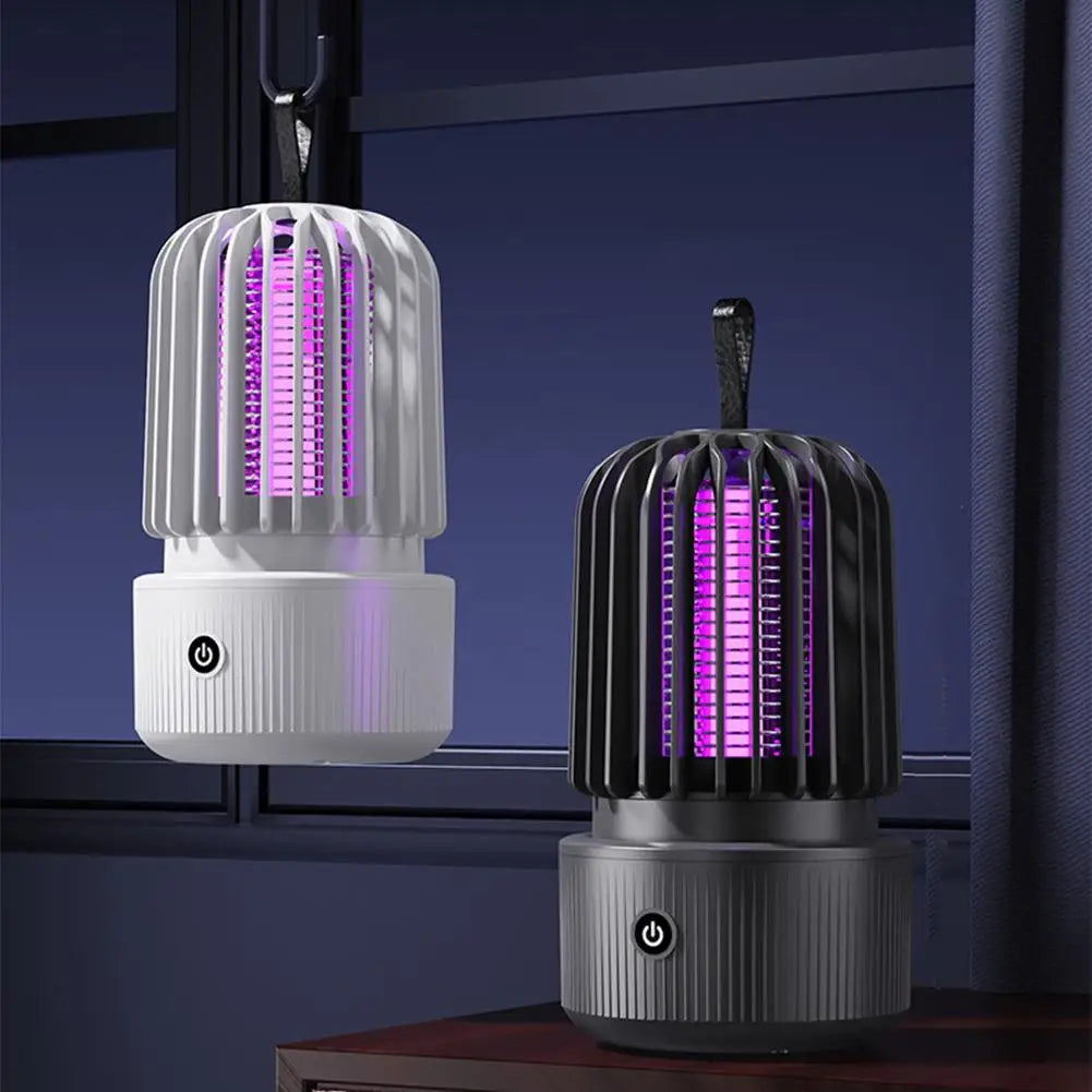 InsectGuard USB Bug Zapper – 360° Light Trap for Home Use
