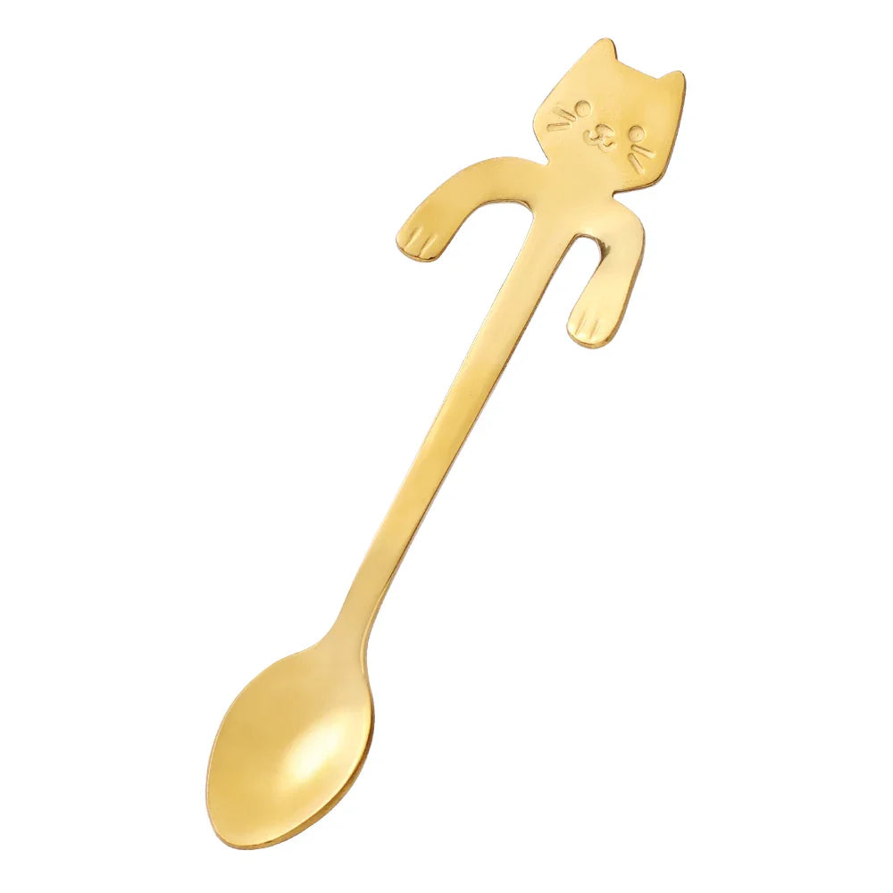 Stainless Steel Mini Spoon for Cats