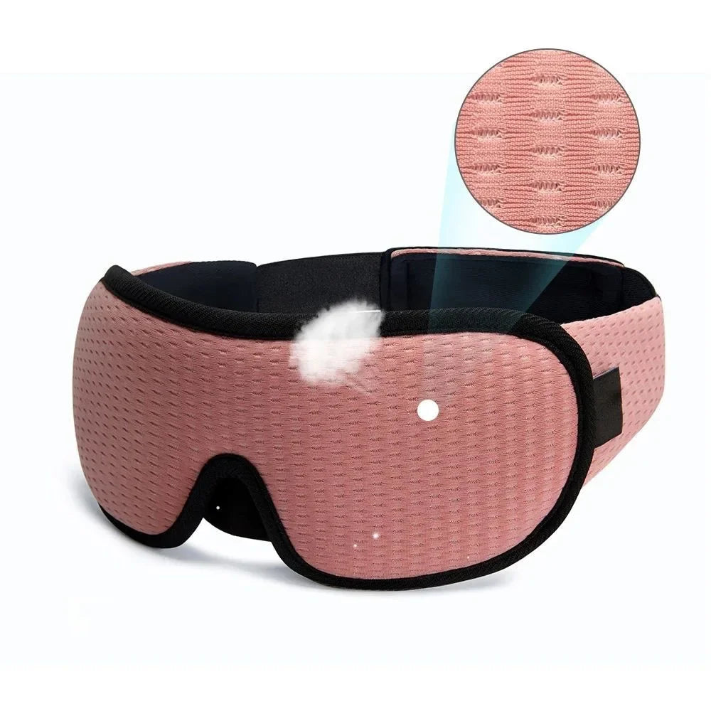SereneDream 3D Comfort Eye Mask – Ultimate Light-Blocking Sleep Mask for Travel & Relaxation