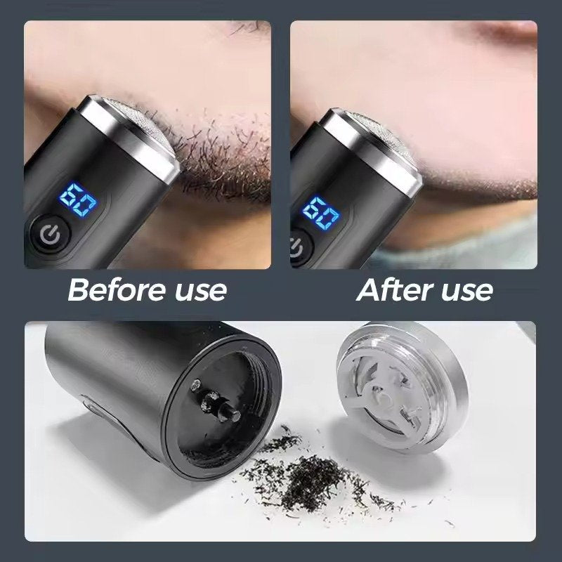 Compact Rechargeable Grooming Shaver for Effortless Precision